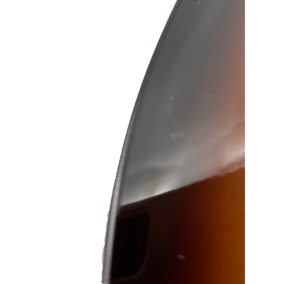 Rare Murano Styled Art Glass Large Crackle Base Plater/Dish - Picture 7 of 9